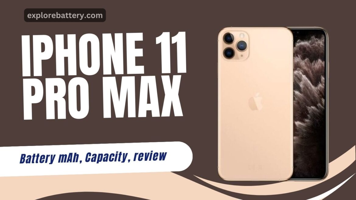 iPhone 11 Pro Max Battery mAh