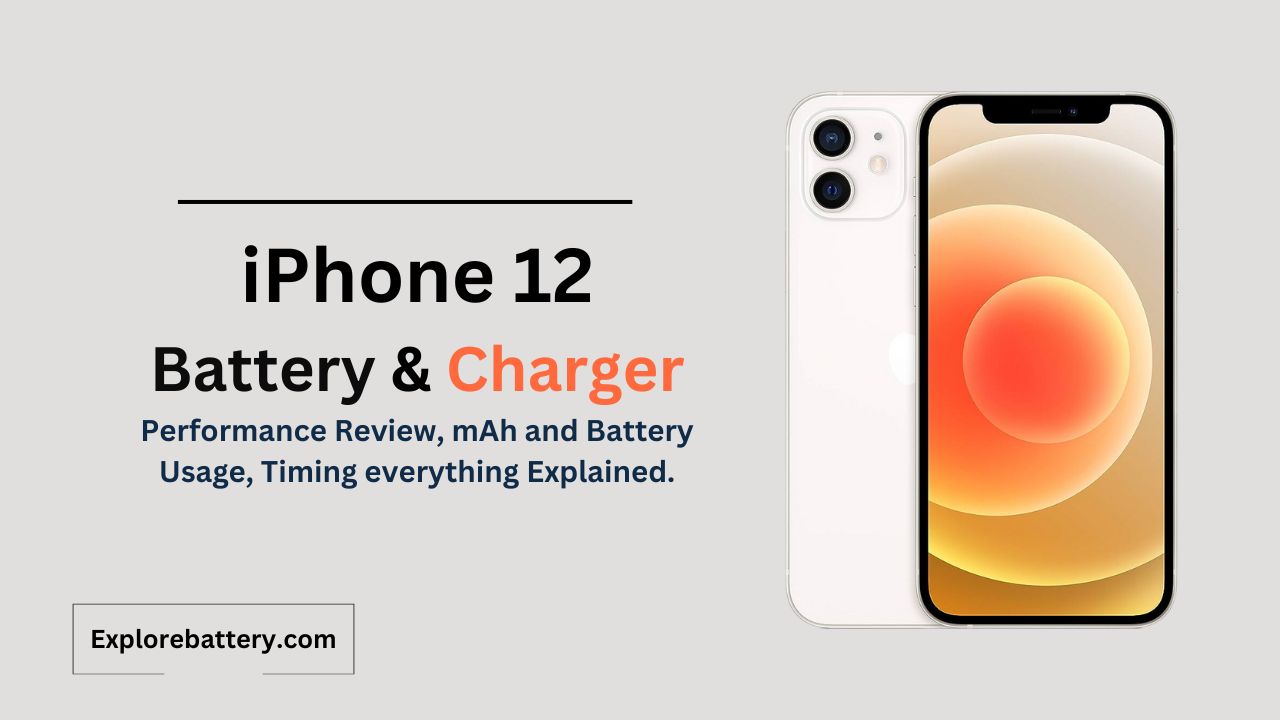 Apple iPhone 12 battery capacity