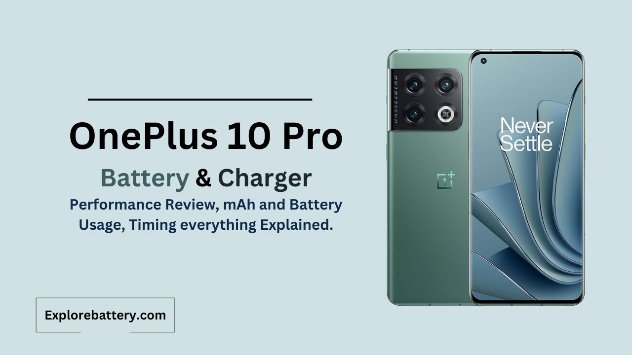OnePlus 10 Pro battery capacity