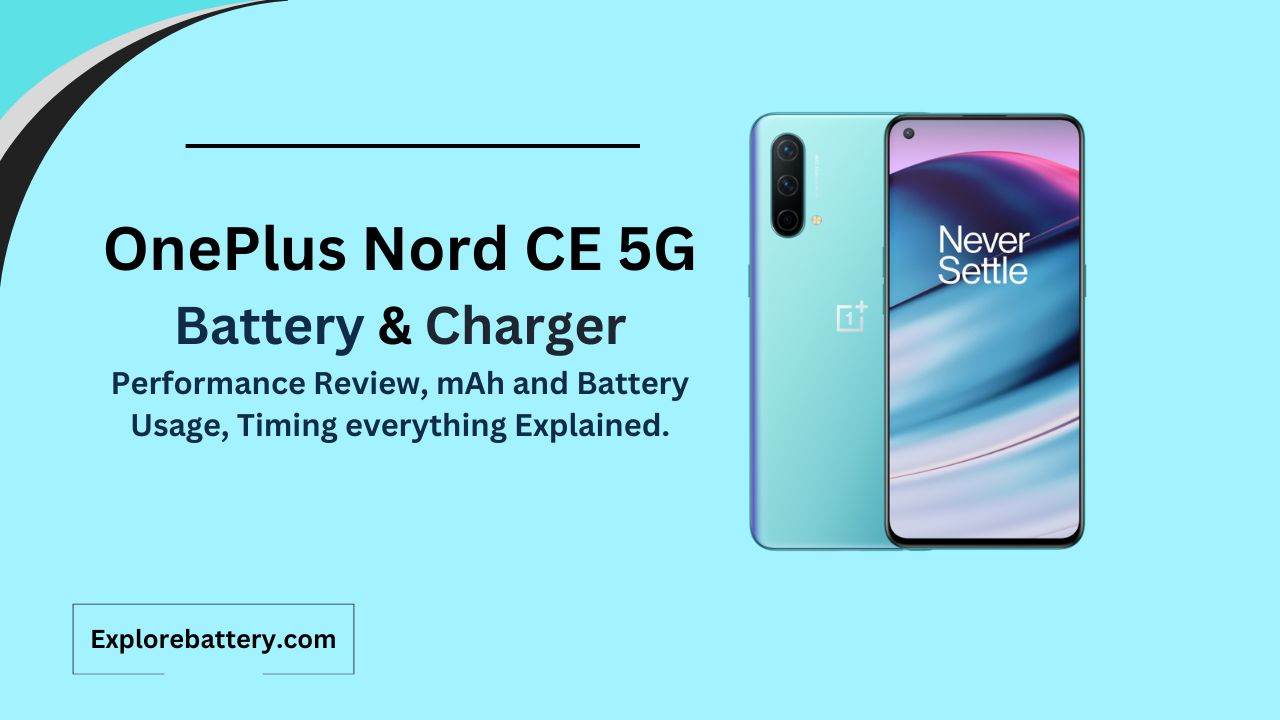 OnePlus Nord CE 5G Battery Capacity