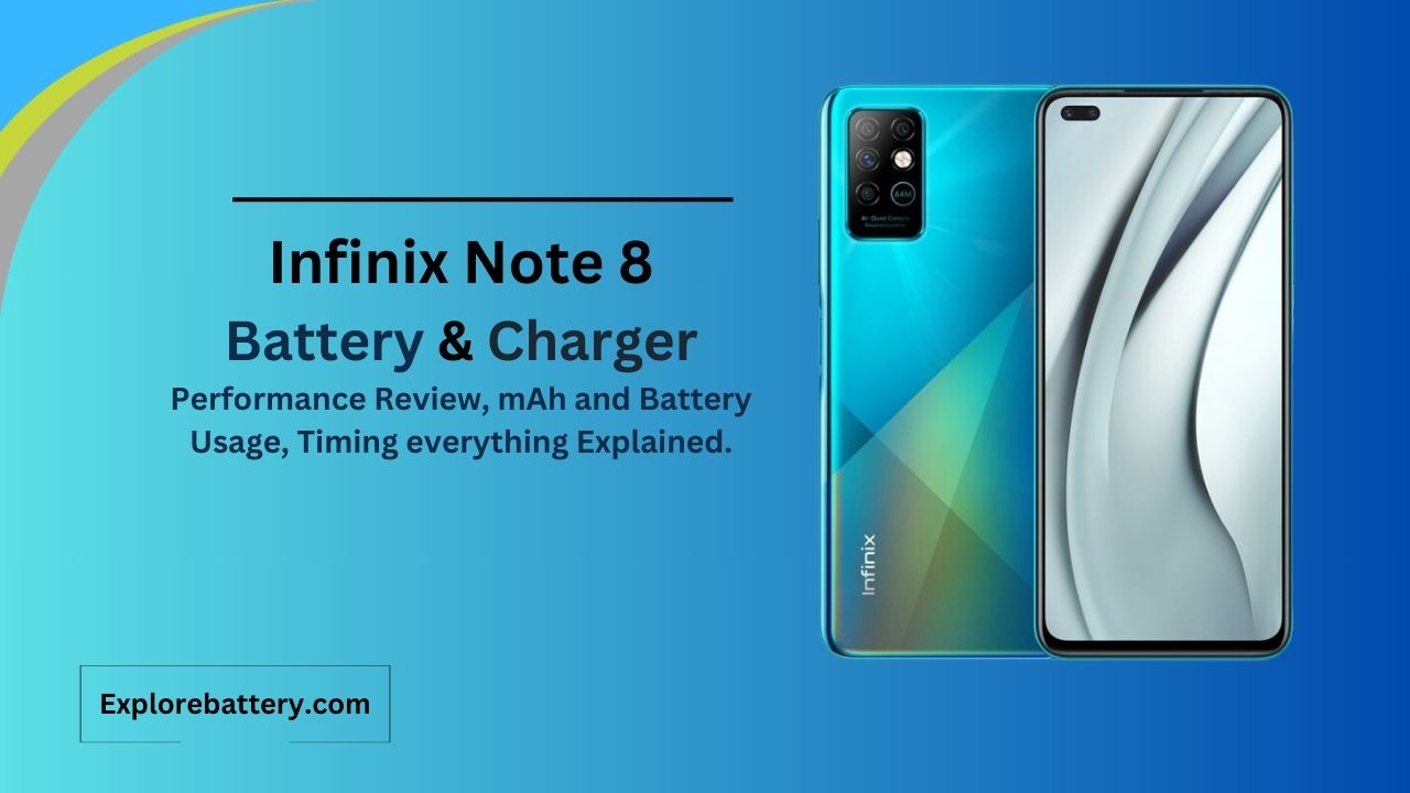 infinix note 8 Battery Capacity