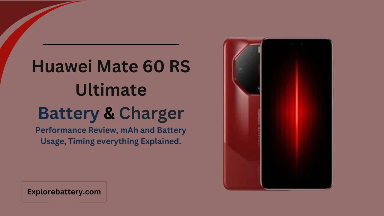 Huawei Mate 60 RS Ultimate Battery Capacity, Usage, Reviews, Timing