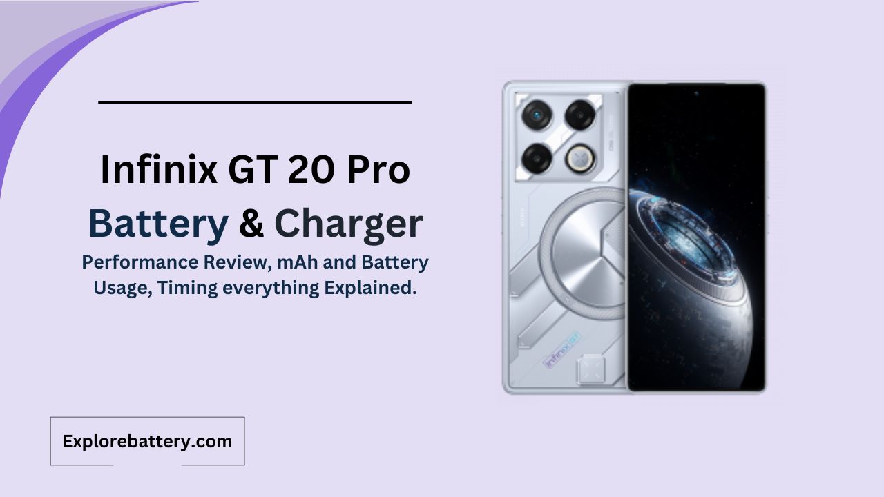 Infinix GT 20 Pro Battery Capacity, Usage, Reviews, Timing