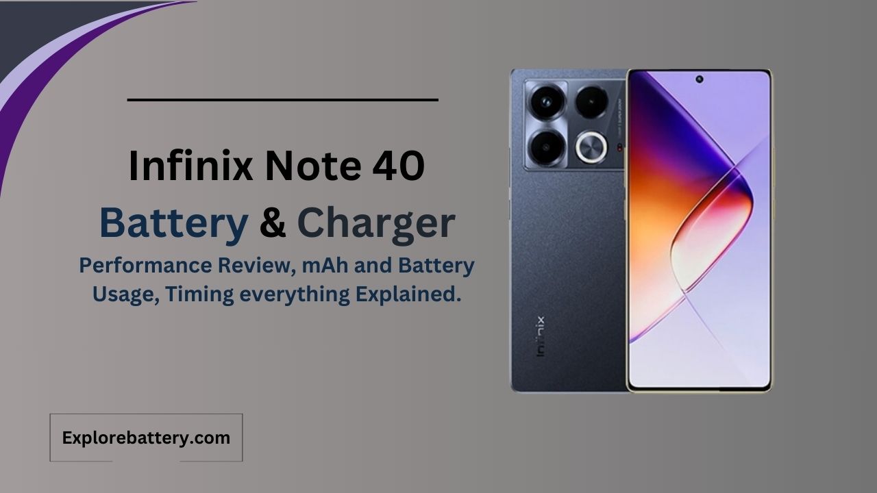 Infinix Note 40 Battery Capacity, Usage, Reviews, Timing