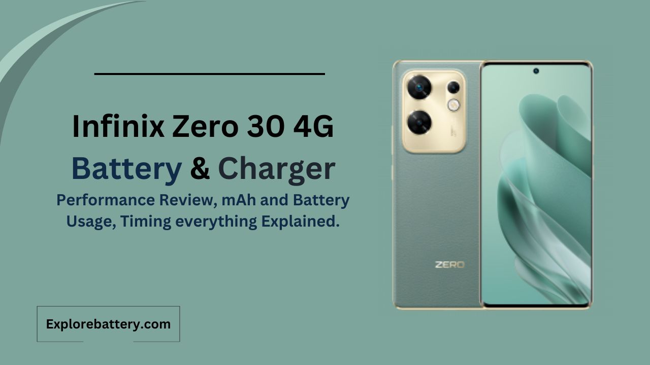 Infinix Zero 30 4G Battery Capacity, Usage, Reviews, Timing