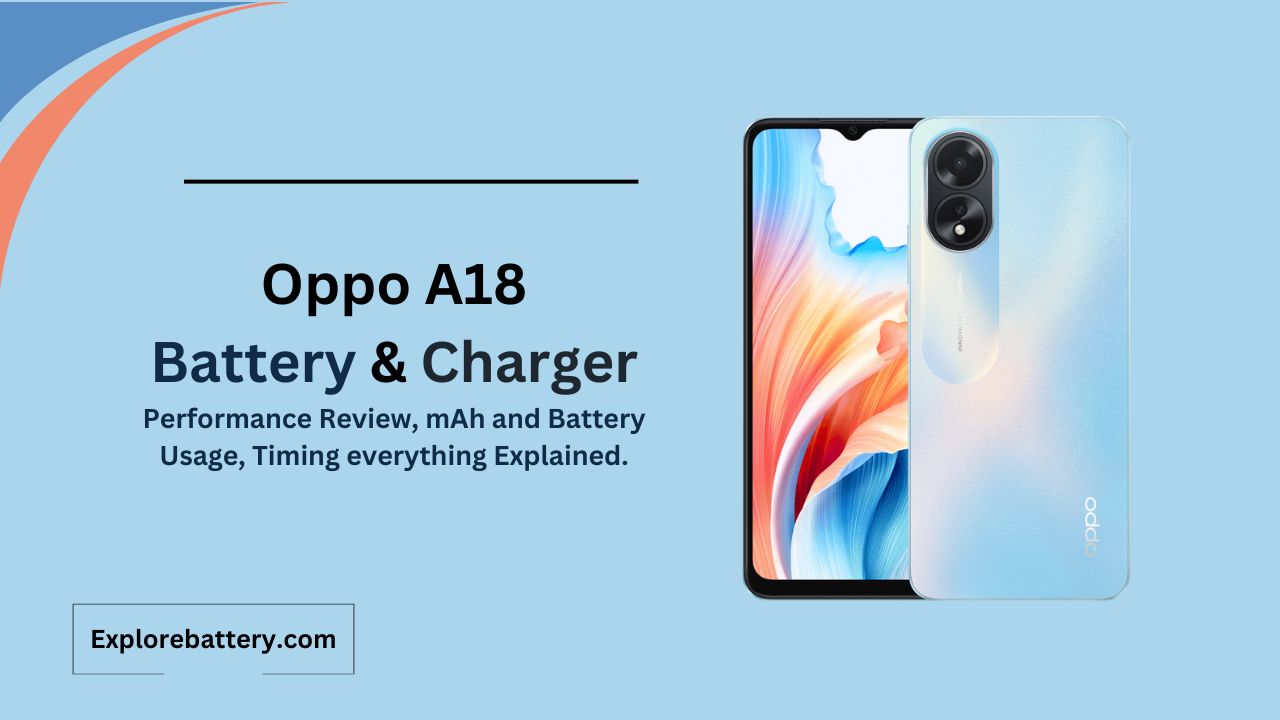 Oppo A18 Battery Capacity, Usage, Reviews, Timing