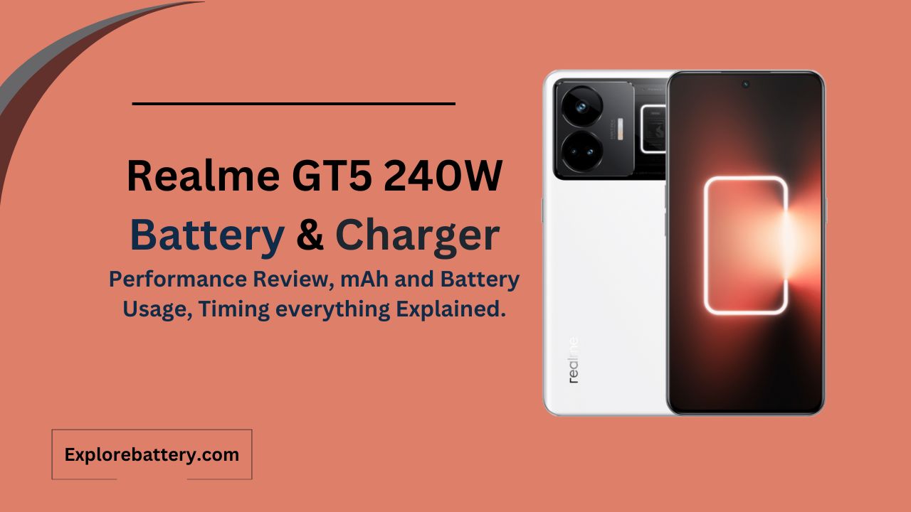 Realme GT5 240W Battery Capacity, Usage, Reviews, Timing