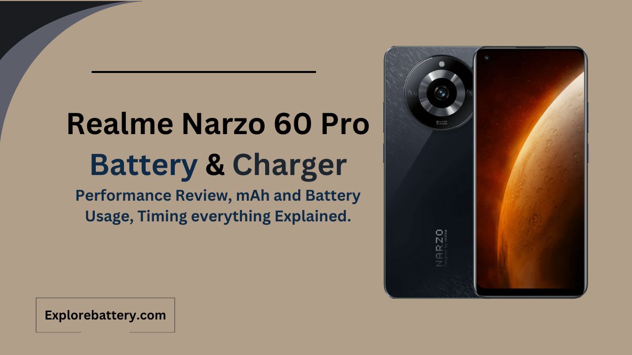 Realme Narzo 60 Pro Battery Capacity, Usage, Reviews, Timing