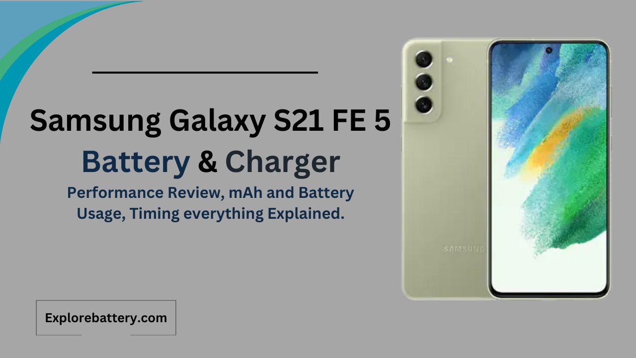 Samsung Galaxy S21 FE 5 Battery Capacity, Usage, Reviews, Timing