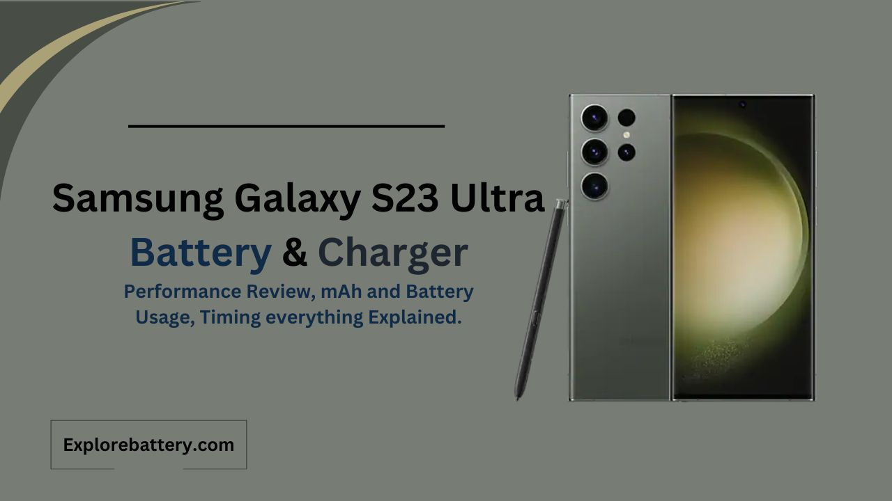 Samsung Galaxy S23 Ultra Battery Capacity, Usage, Reviews, Timing