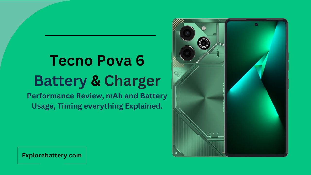 Tecno Pova 6 Battery Capacity, Usage, Reviews, Timing