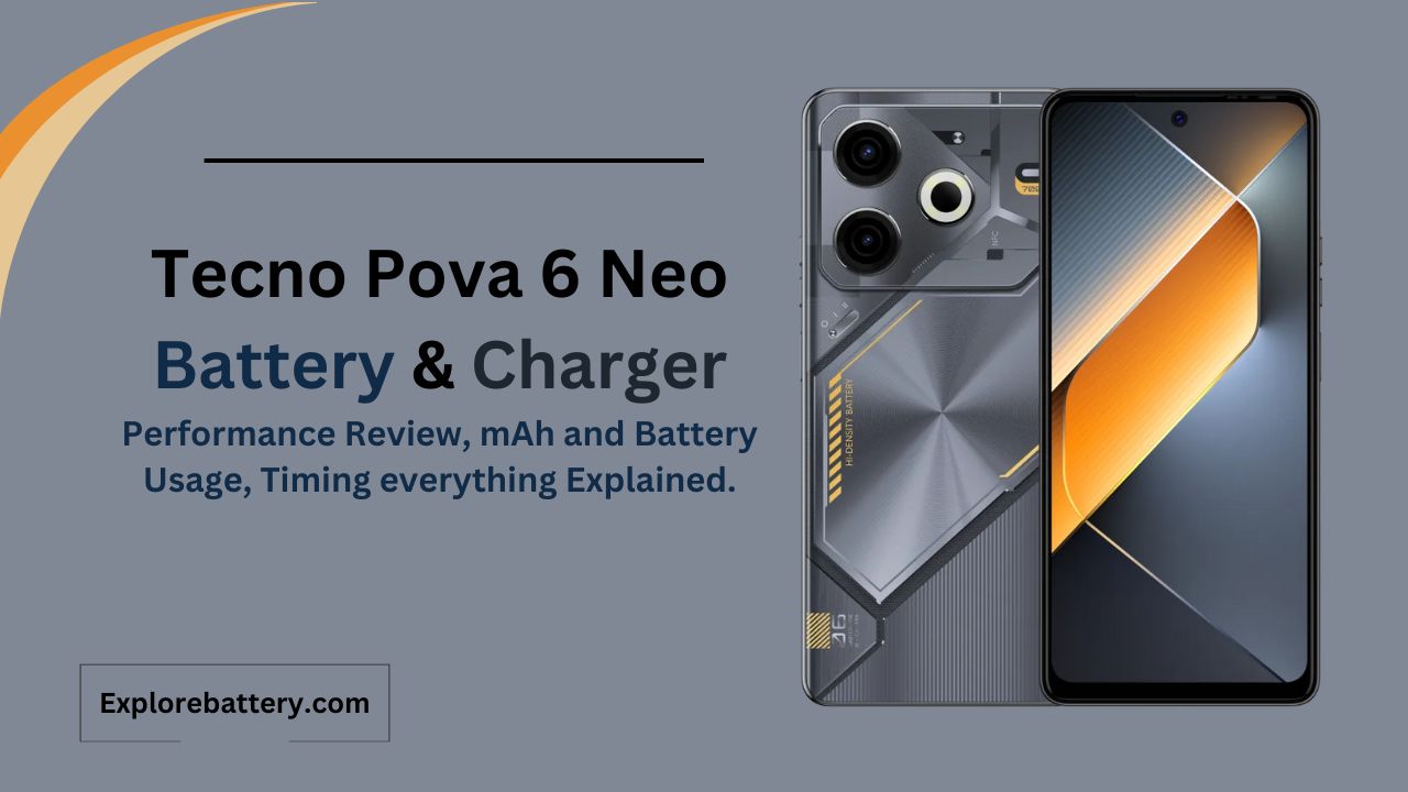 Tecno Pova 6 Neo Battery Capacity, Usage, Reviews, Timing