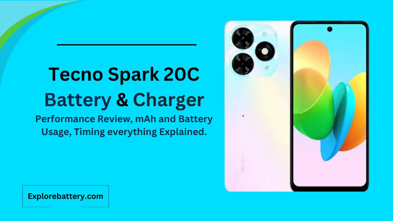 Tecno Spark 20C Battery Capacity, Usage, Reviews, Timing