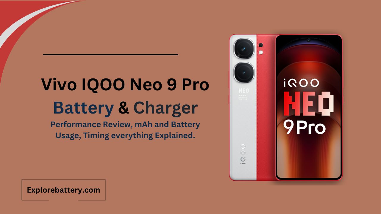 Vivo IQOO Neo 9 Pro Battery Capacity, Usage, Reviews, Timing