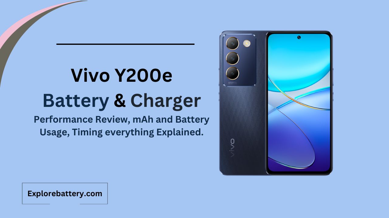 Vivo Y200e Battery Capacity, Usage, Reviews, Timing