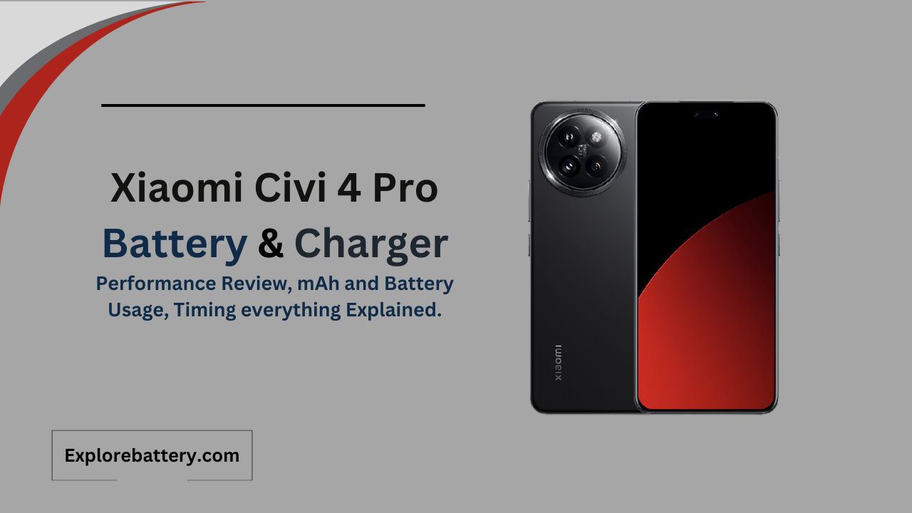 Xiaomi Civi 4 Pro Battery Capacity, Usage, Reviews, Timing