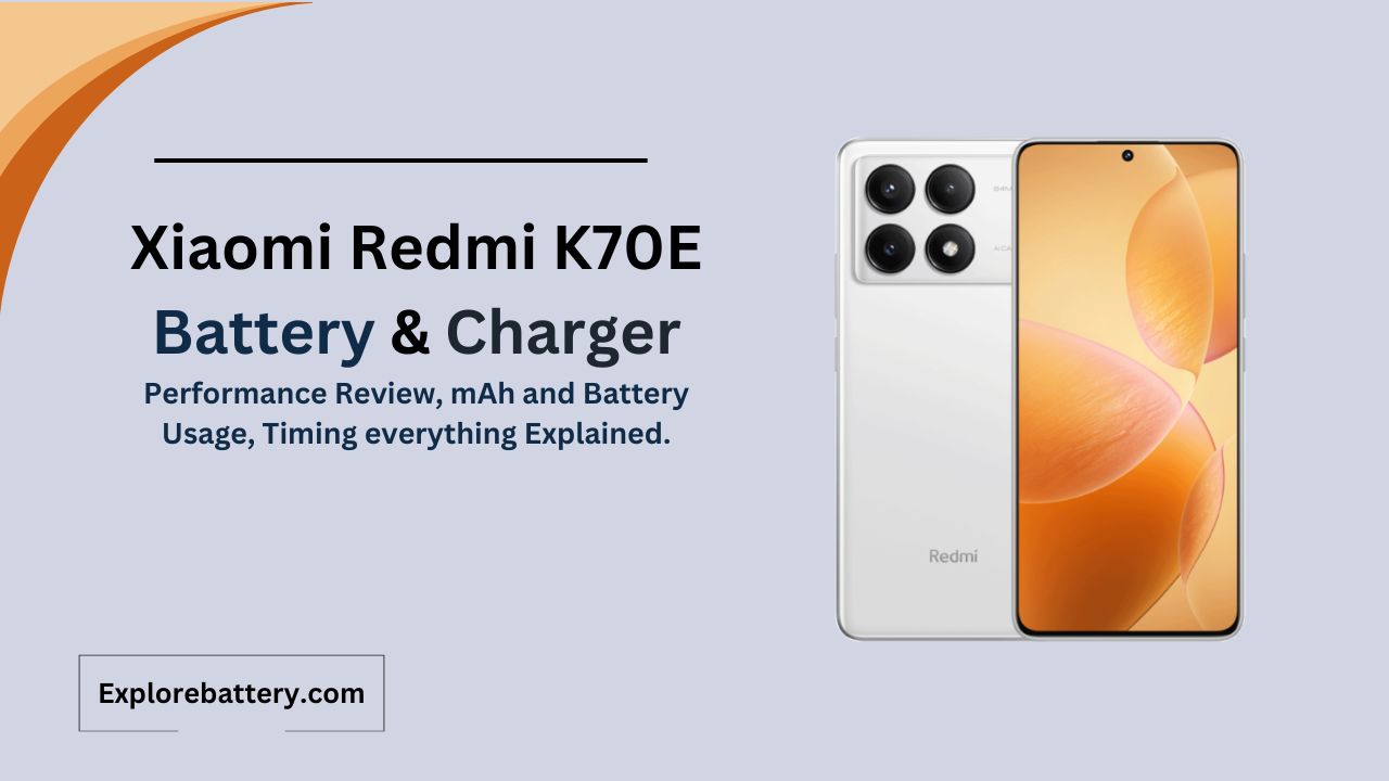 Xiaomi Redmi K70E Battery Capacity, Usage, Reviews, Timing
