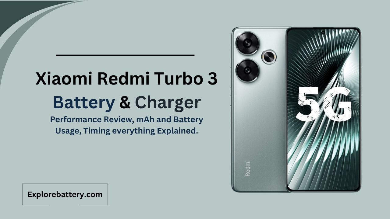 Xiaomi Redmi Turbo 3 Battery Capacity, Usage, Reviews, Timing