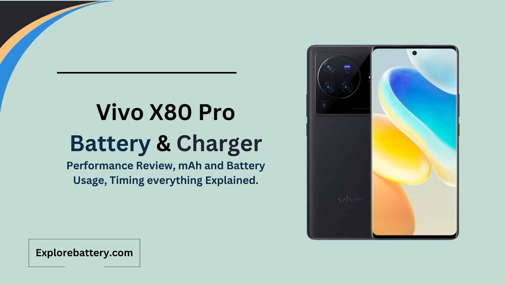 Vivo X80 Pro Battery Timing & Charger Performance Review